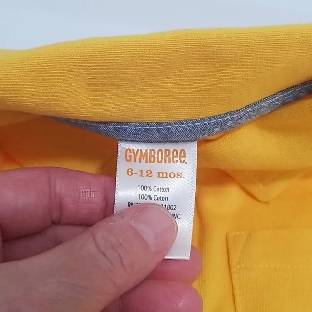 LN GYMBOREE POLO SHIRT SZ. 6-12 MO.